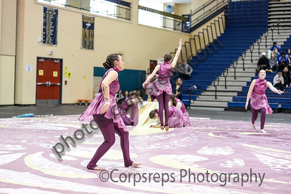 The Pride Winterguard of Widner University_250301_Council Rock South-06501