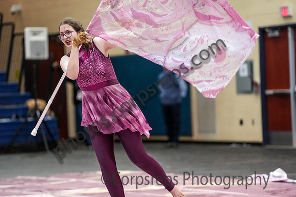 The Pride Winterguard of Widner University_250301_Council Rock South-06616