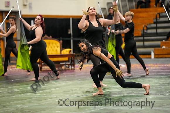 University of New Haven Winterguard_250222_South Brunswick-08865