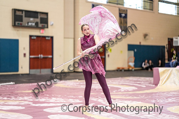 The Pride Winterguard of Widner University_250301_Council Rock South-06599