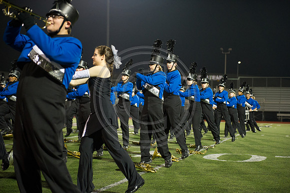 Pleasant Valley High School PV Marching Band-1115
