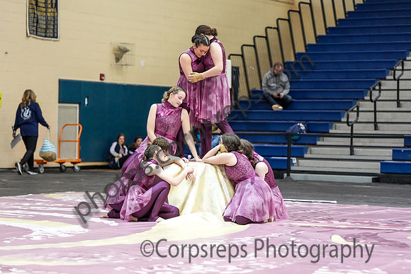 The Pride Winterguard of Widner University_250301_Council Rock South-06455