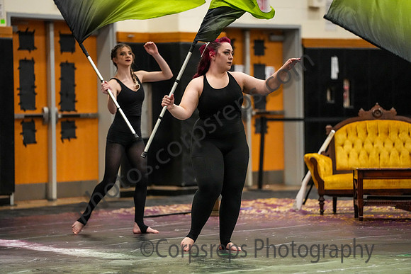 University of New Haven Winterguard_250222_South Brunswick-08857