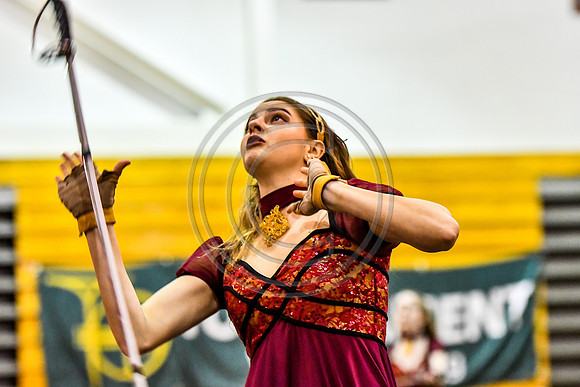 Avon Grove Maroon Guard_180317_Avon Grove-3-16
