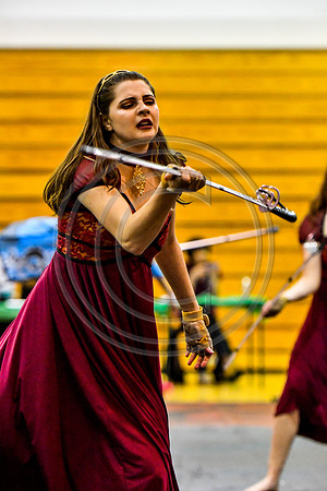 Avon Grove Maroon Guard_180317_Avon Grove-3-27