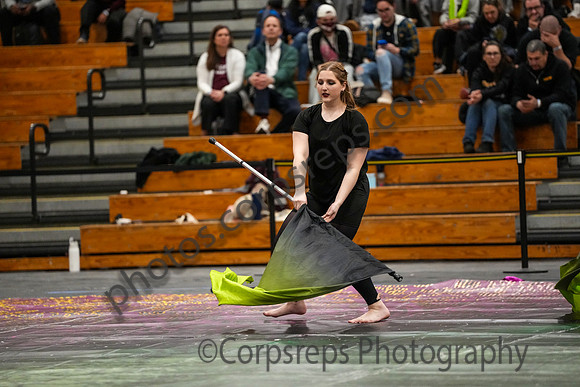 University of New Haven Winterguard_250222_South Brunswick-08850