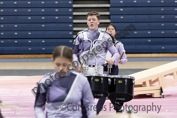 John C Birdlebough Drumline_250322_RWJ Barnabas Health Arena-JB00020