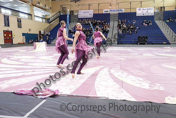 The Pride Winterguard of Widner University_250301_Council Rock South-06594