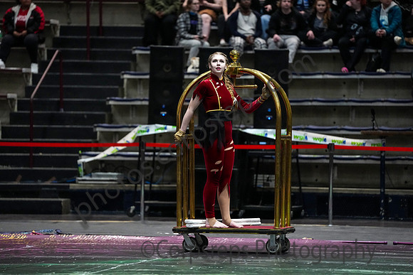 University of New Haven Winterguard_250322_Bethlehem-07758