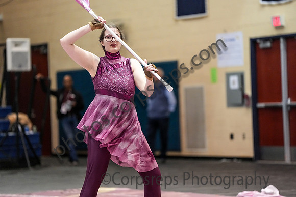The Pride Winterguard of Widner University_250301_Council Rock South-06610