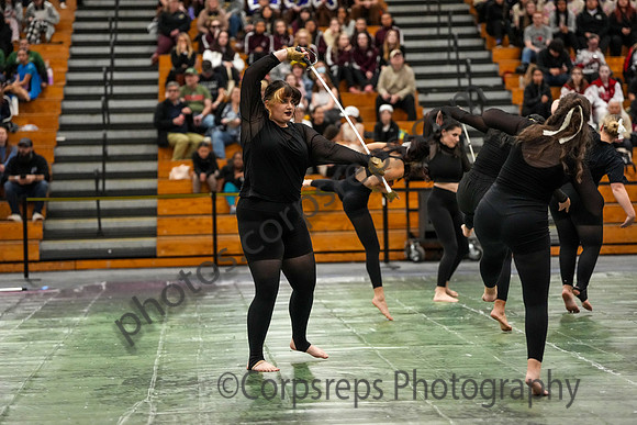 University of New Haven Winterguard_250222_South Brunswick-08855