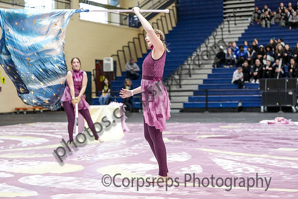 The Pride Winterguard of Widner University_250301_Council Rock South-06588