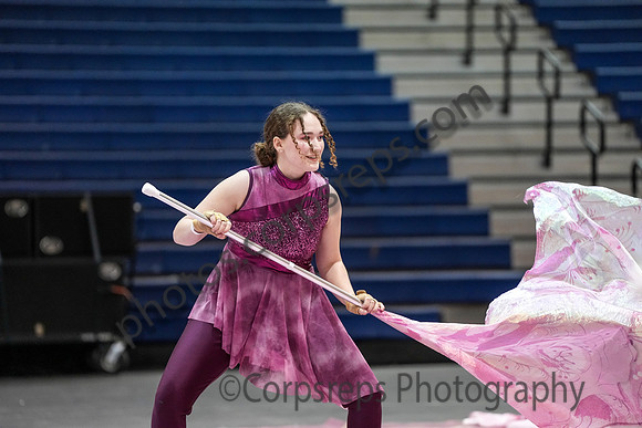 The Pride Winterguard of Widner University_250301_Council Rock South-06607