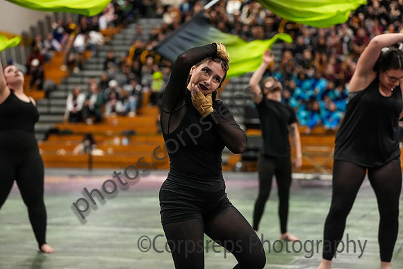 University of New Haven Winterguard_250222_South Brunswick-08883