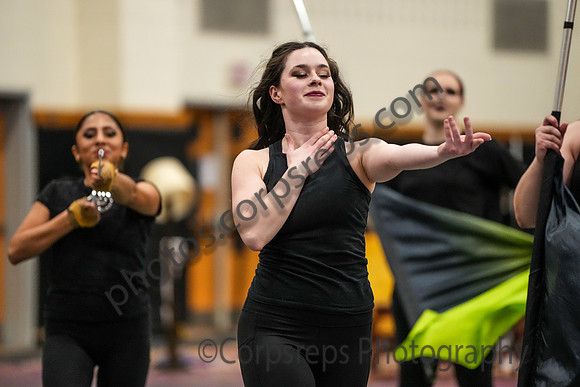 University of New Haven Winterguard_250222_South Brunswick-08874
