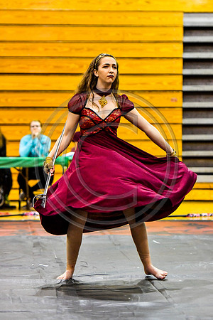 Avon Grove Maroon Guard_180317_Avon Grove-3-23