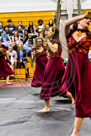 Avon Grove Maroon Guard_180317_Avon Grove-3-7