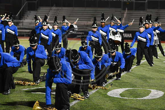 Pleasant Valley High School PV Marching Band-1113