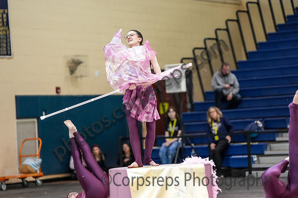 The Pride Winterguard of Widner University_250301_Council Rock South-06618