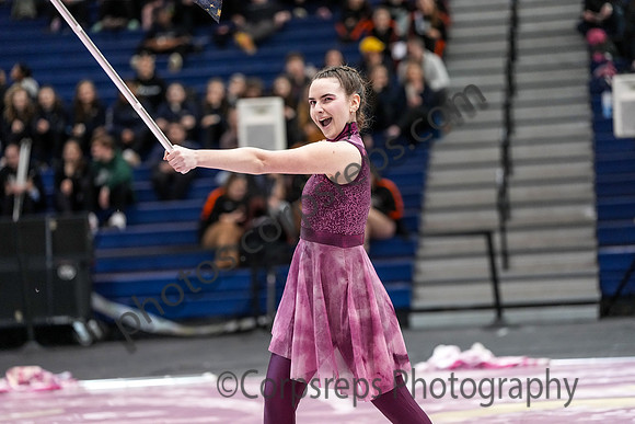 The Pride Winterguard of Widner University_250301_Council Rock South-06585