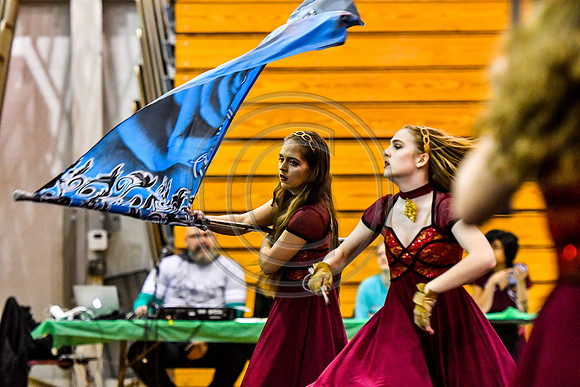 Avon Grove Maroon Guard_180317_Avon Grove-3-34