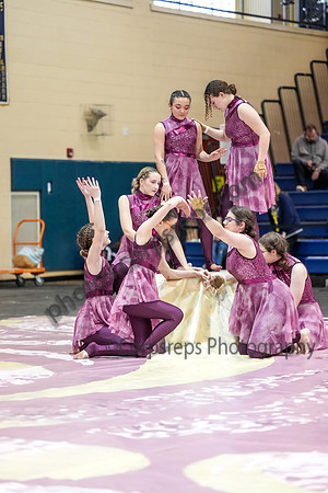 The Pride Winterguard of Widner University_250301_Council Rock South-06460
