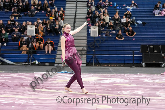The Pride Winterguard of Widner University_250301_Council Rock South-06507